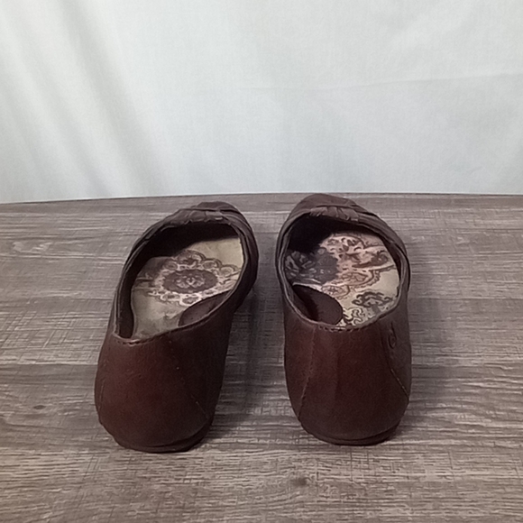 Born Brown Adele Leather Ballet Flats Size 8.5 - Picture 6 of 8